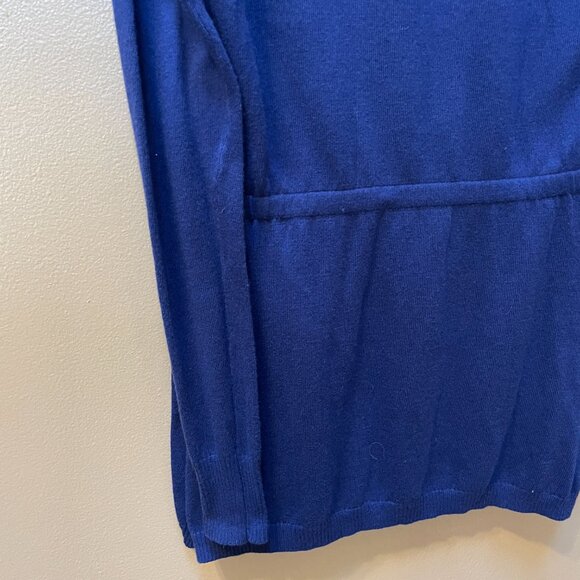 Gap Body Long Sleeve Blue Open Front Cardigan NWT Size XS - Picture 10 of 11